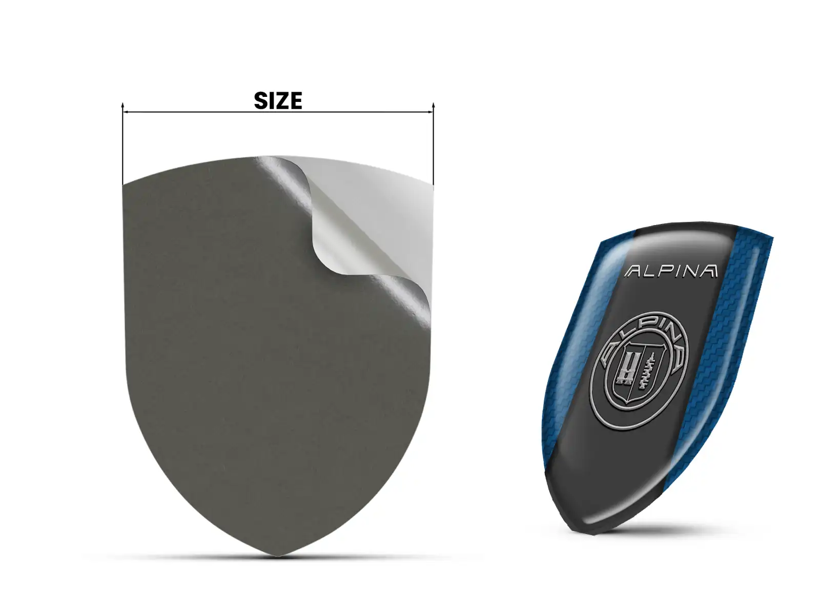 Alpina Autoembleme Universal Hochwertig Professionell